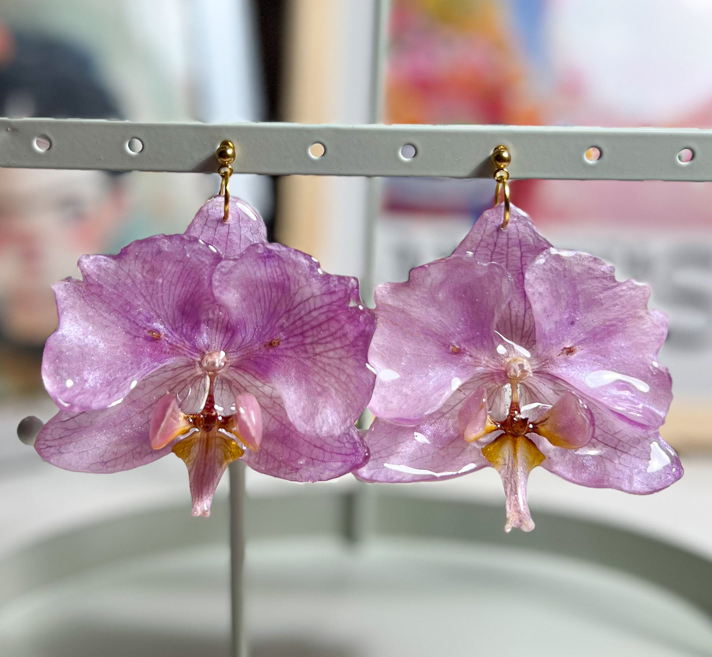 Pendientes Amatista Celestial