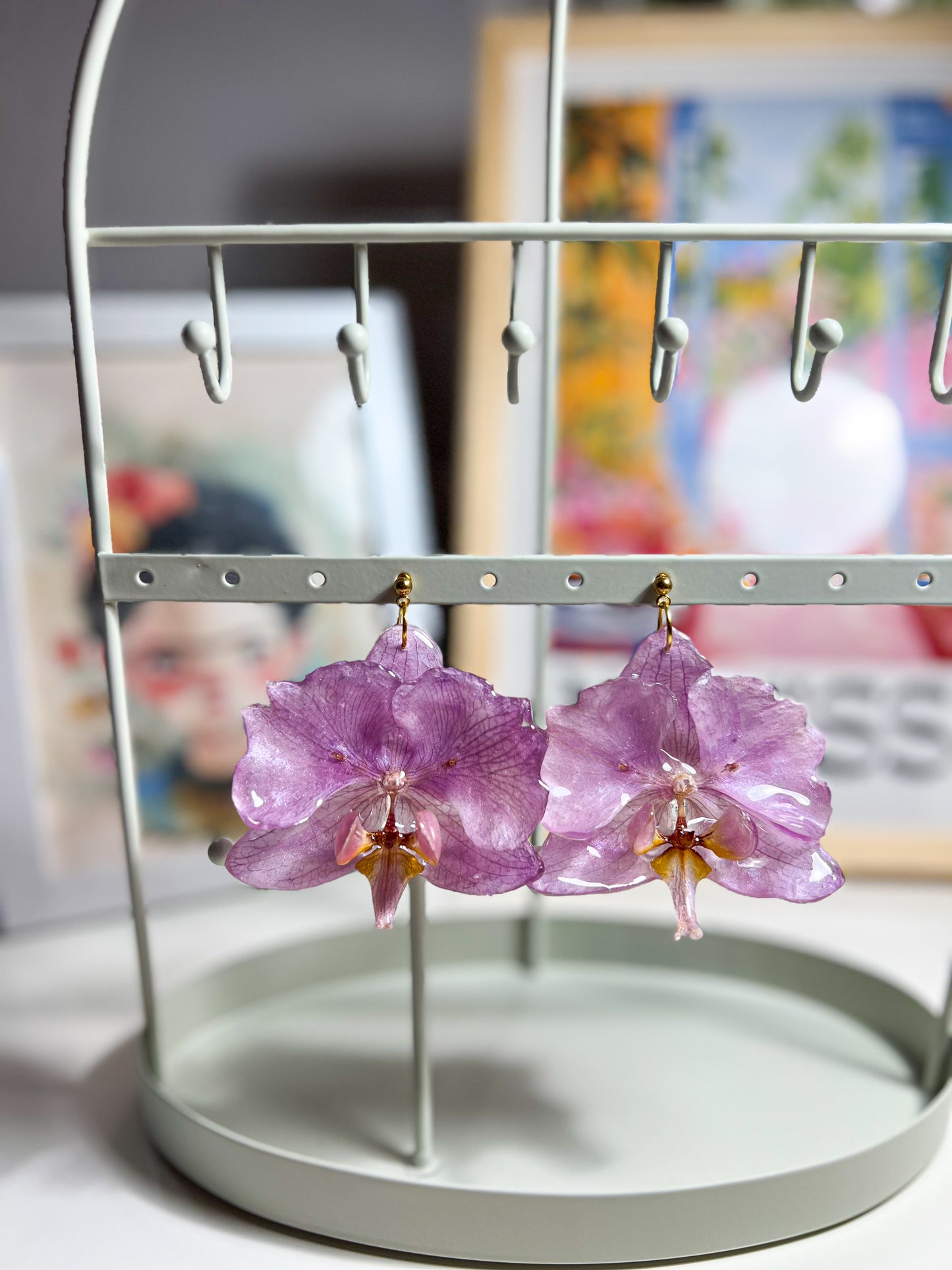 Pendientes Amatista Celestial