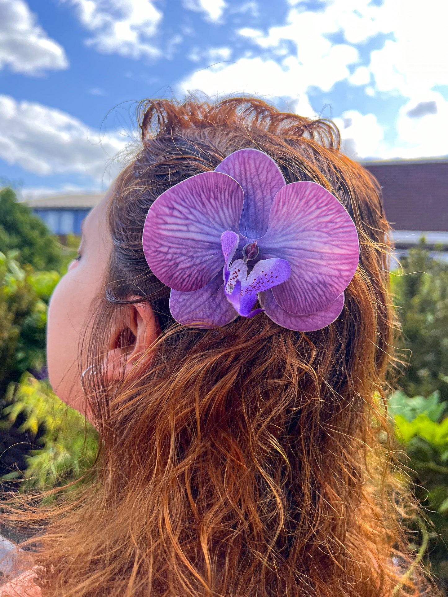 Orquídea artificial Clip