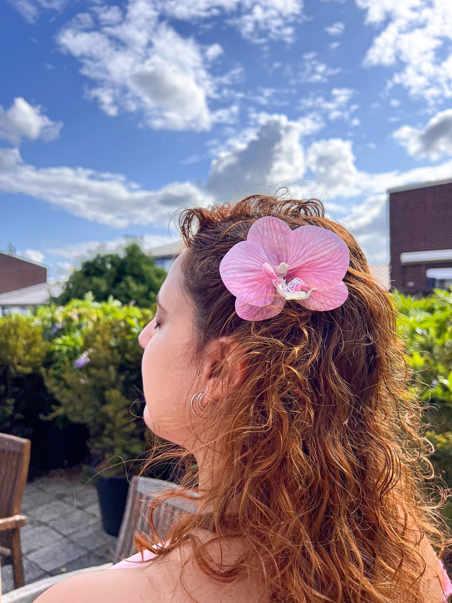 Orquídea artificial Clip