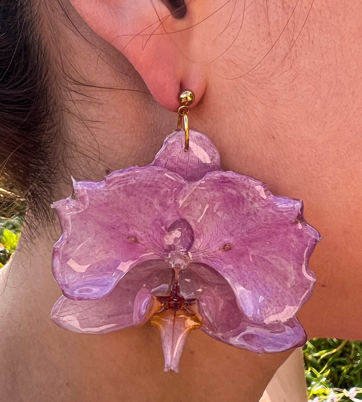 Pendientes Amatista Celestial