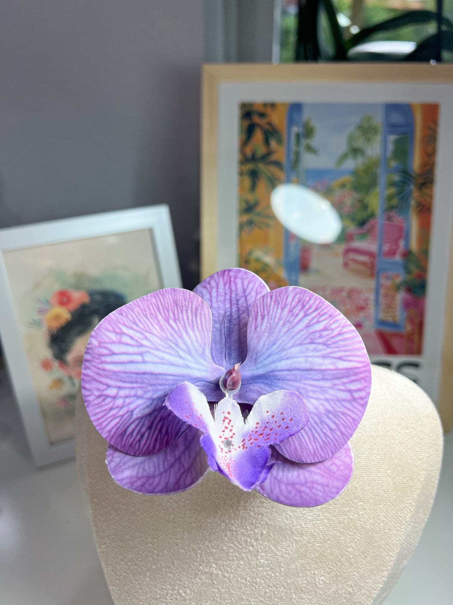 Orquídea artificial Clip